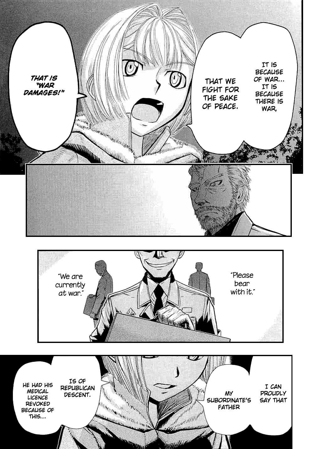 Pumpkin Scissors Chapter 44 page 17 - Chapter 44: The Answer That Arrived -Alice-