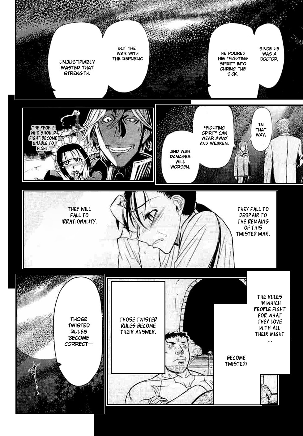 Pumpkin Scissors Chapter 44 page 18 - Chapter 44: The Answer That Arrived -Alice-