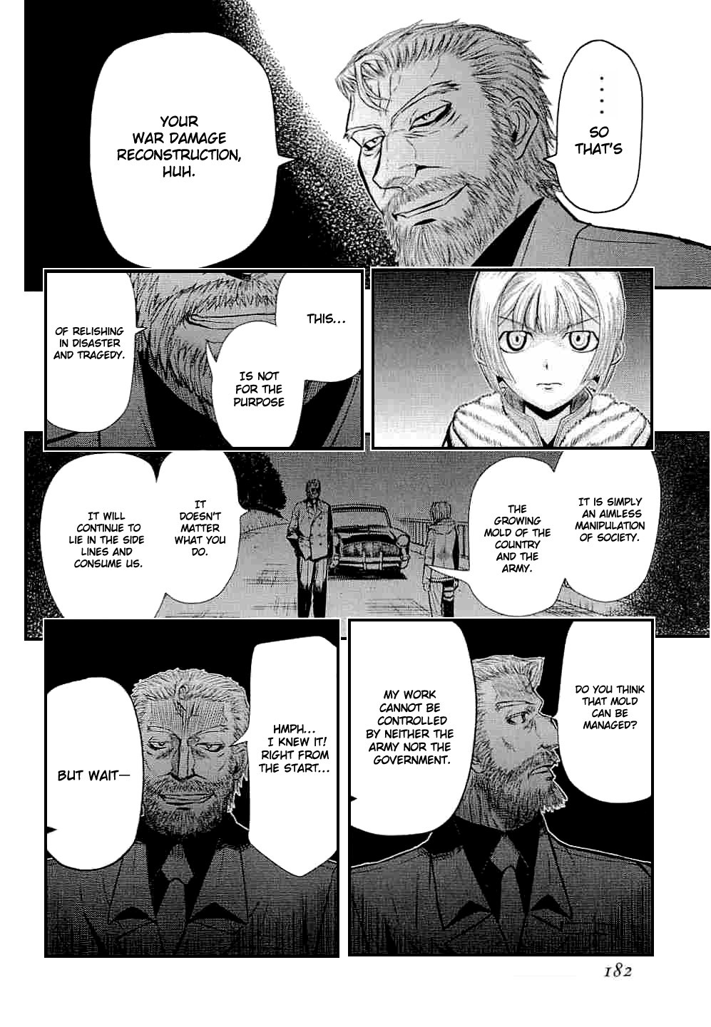 Pumpkin Scissors Chapter 44 page 20 - Chapter 44: The Answer That Arrived -Alice-