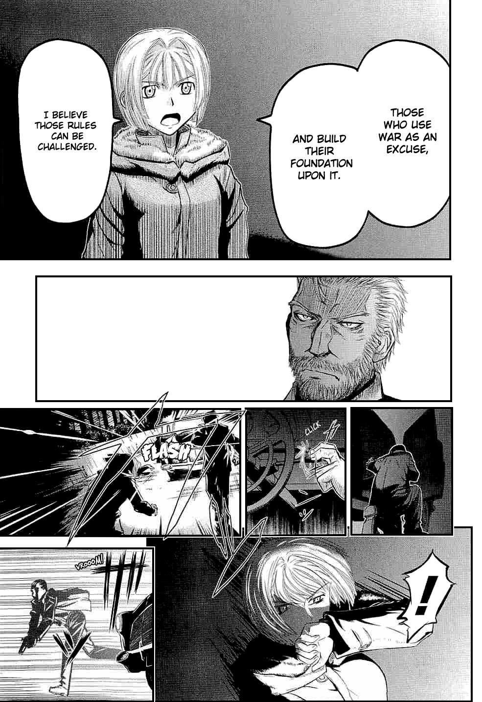 Pumpkin Scissors Chapter 44 page 21 - Chapter 44: The Answer That Arrived -Alice-