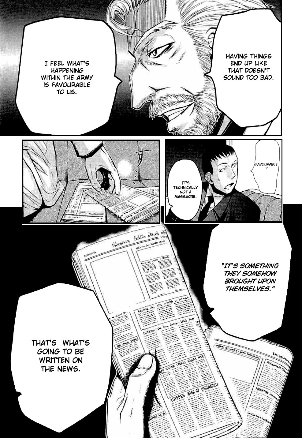 Pumpkin Scissors Chapter 44 page 3 - Chapter 44: The Answer That Arrived -Alice-