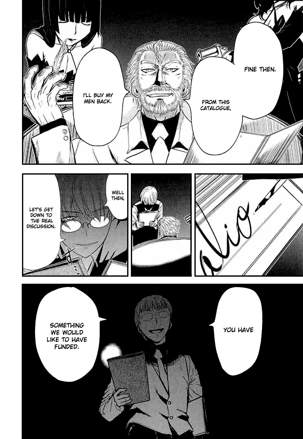 Pumpkin Scissors Chapter 44 page 32 - Chapter 44: The Answer That Arrived -Alice-