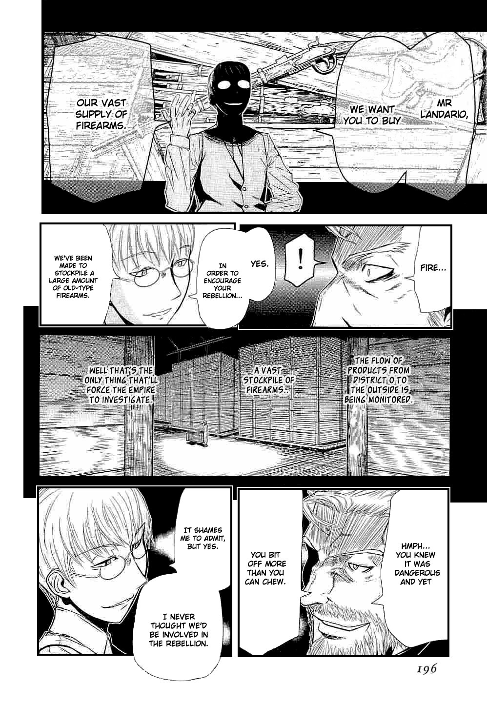 Pumpkin Scissors Chapter 44 page 34 - Chapter 44: The Answer That Arrived -Alice-