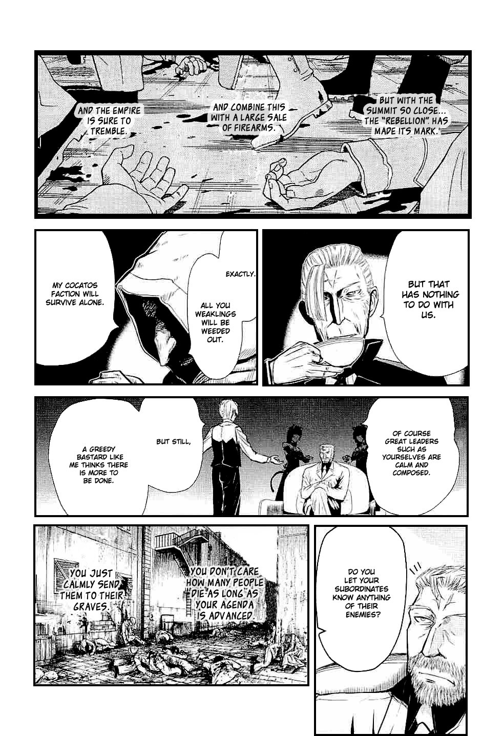 Pumpkin Scissors Chapter 44 page 35 - Chapter 44: The Answer That Arrived -Alice-