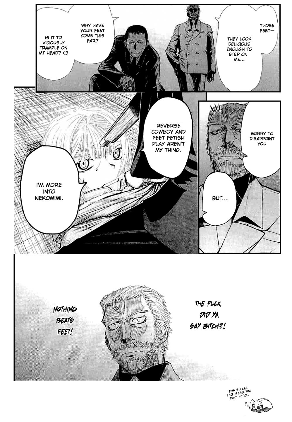 Pumpkin Scissors Chapter 44 page 38 - Chapter 44: The Answer That Arrived -Alice-