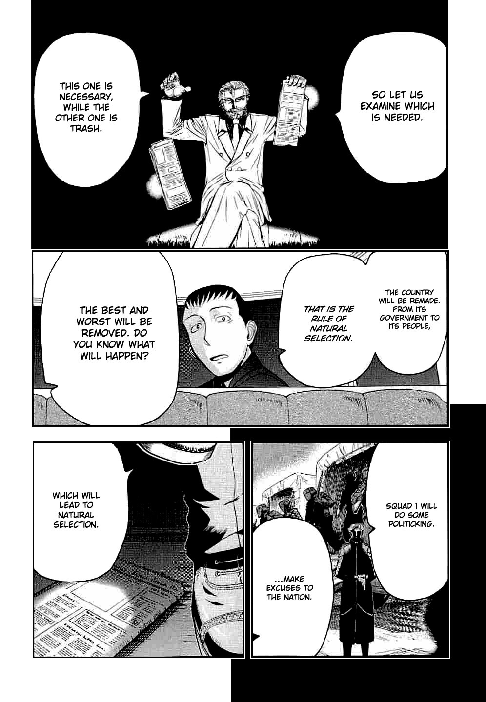 Pumpkin Scissors Chapter 44 page 4 - Chapter 44: The Answer That Arrived -Alice-