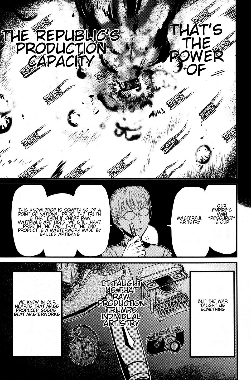 Pumpkin Scissors Chapter 45 page 10 - Chapter 45: As A Living Being