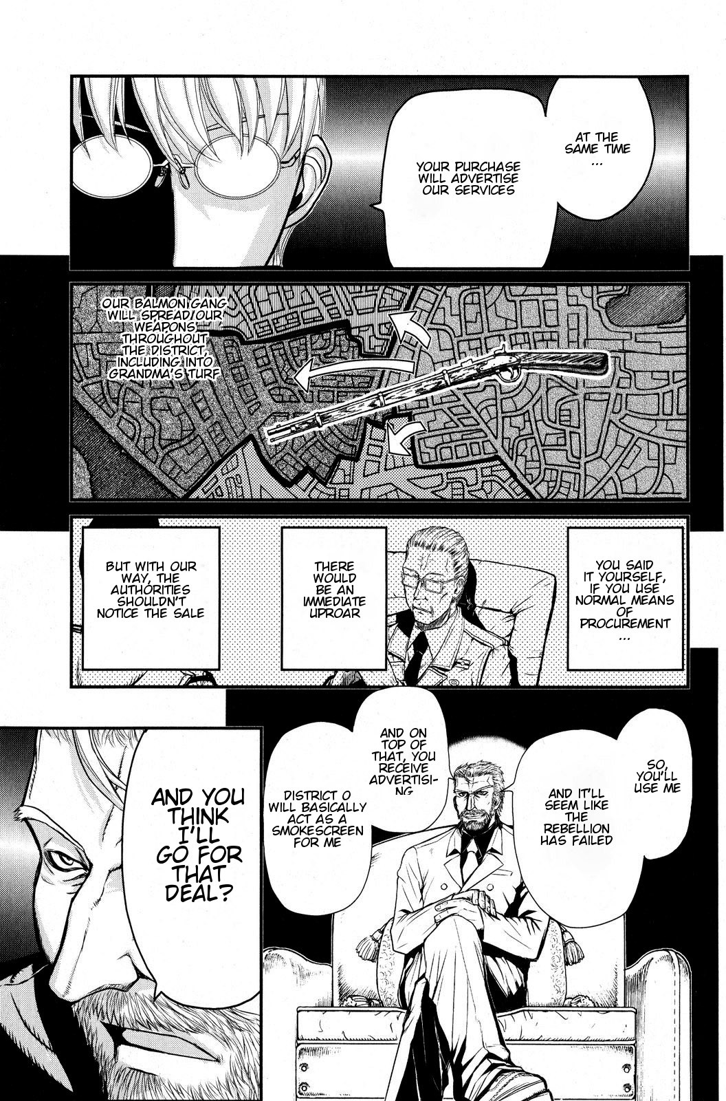 Pumpkin Scissors Chapter 45 page 8 - Chapter 45: As A Living Being