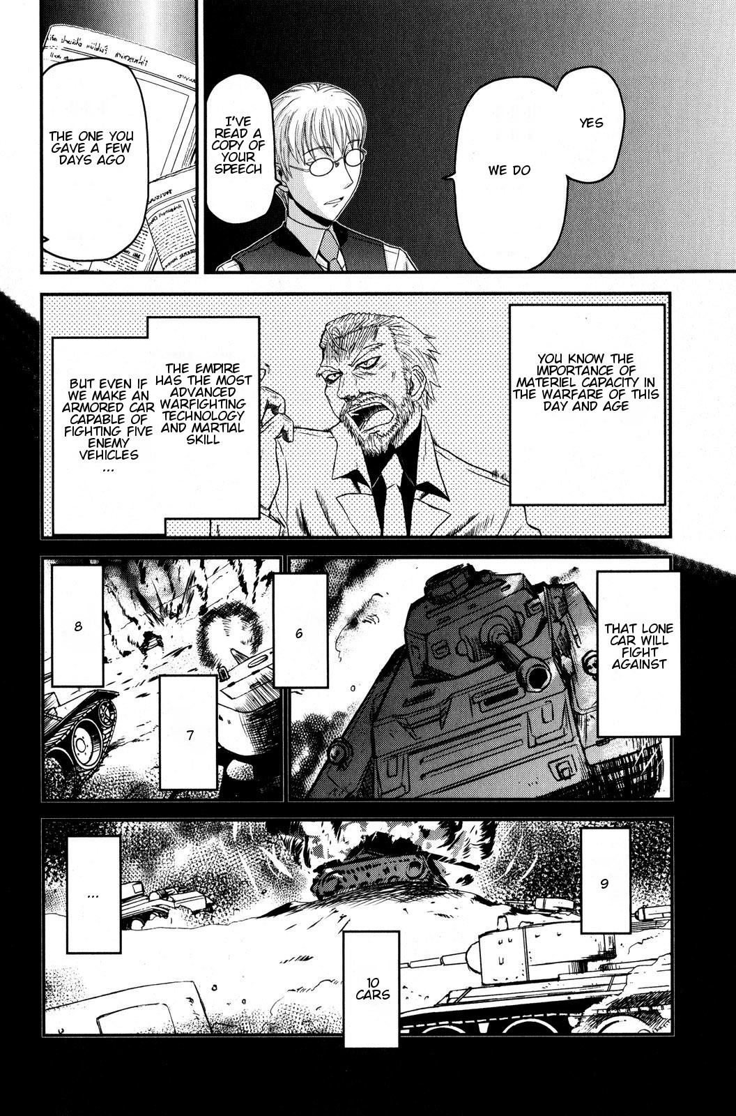 Pumpkin Scissors Chapter 45 page 9 - Chapter 45: As A Living Being
