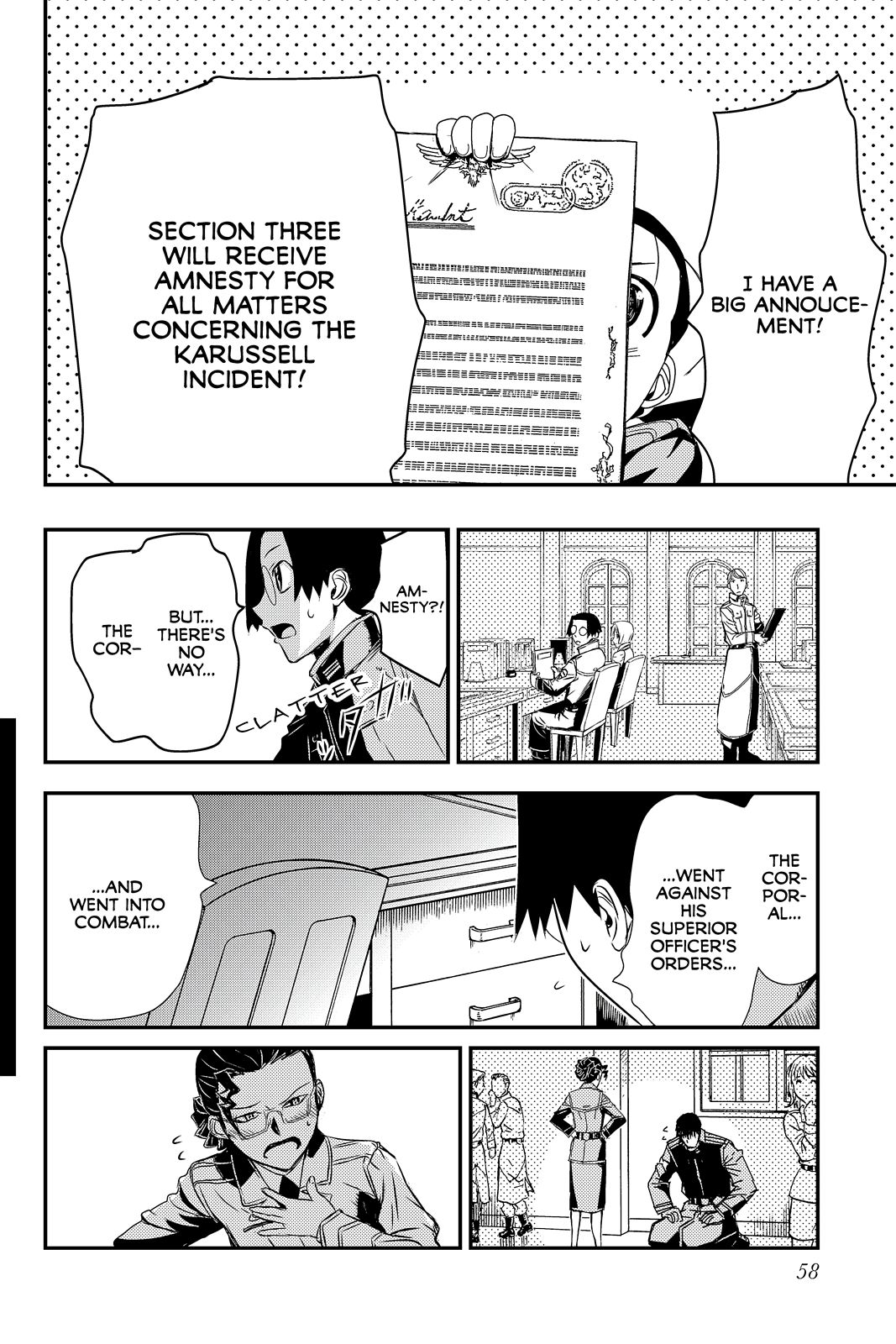 Pumpkin Scissors Chapter 46 page 28 - Chapter 46