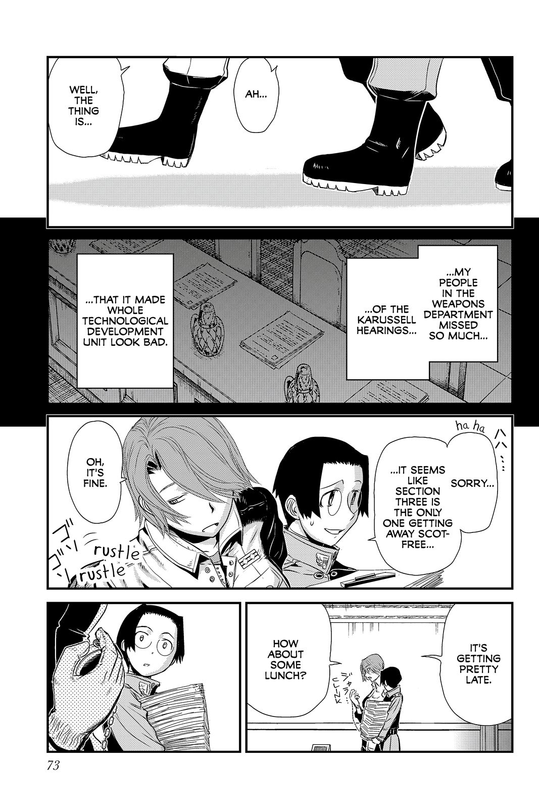 Pumpkin Scissors Chapter 47 page 3 - Chapter 47