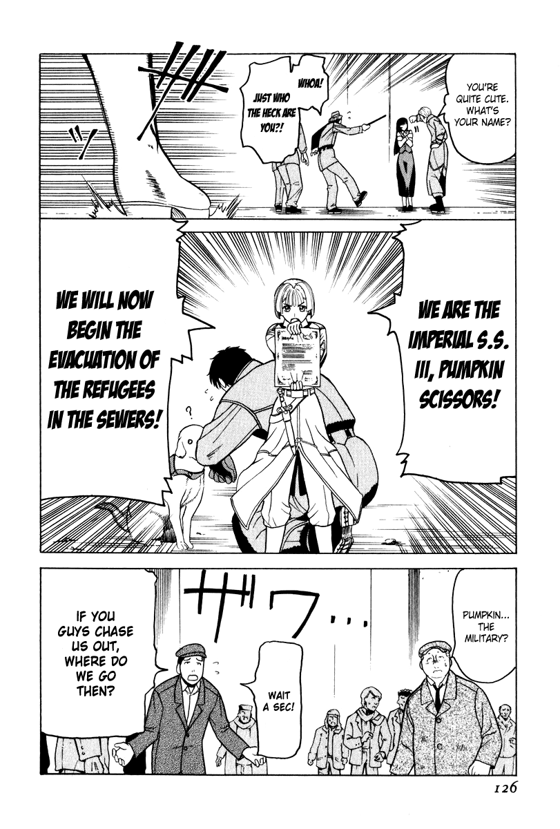 Pumpkin Scissors Chapter 5 page 18 - Chapter 5: Pumpkin Scissors - Pumpkin