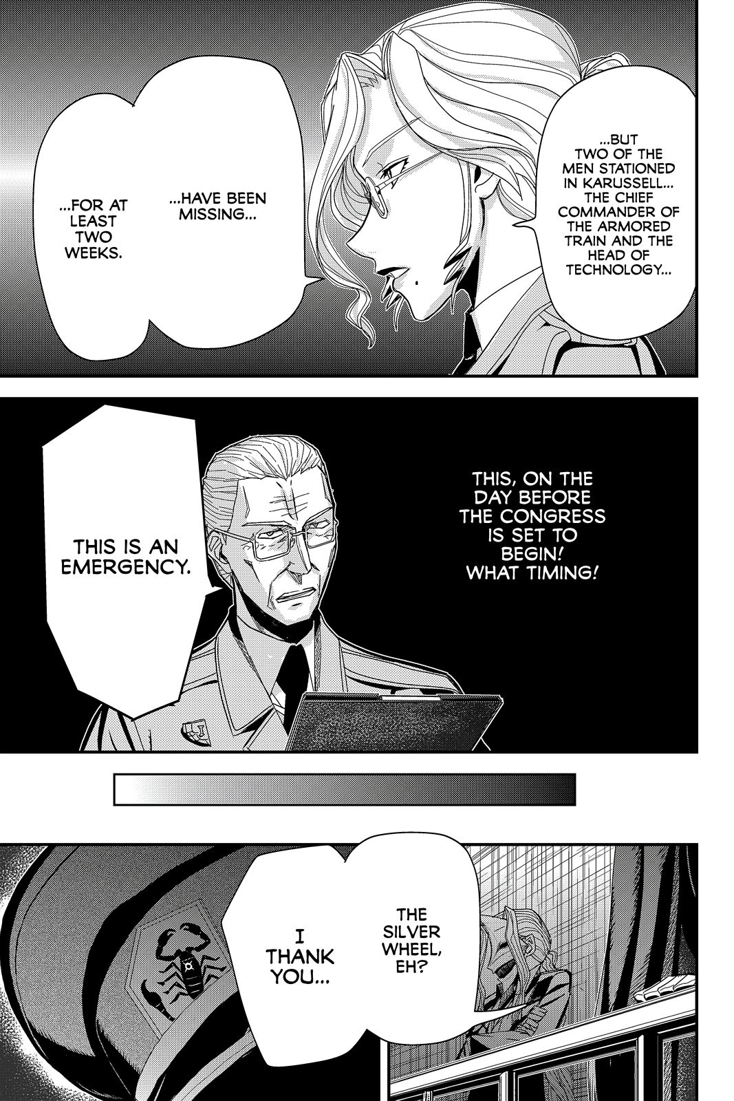 Pumpkin Scissors Chapter 50 page 26 - Chapter 50