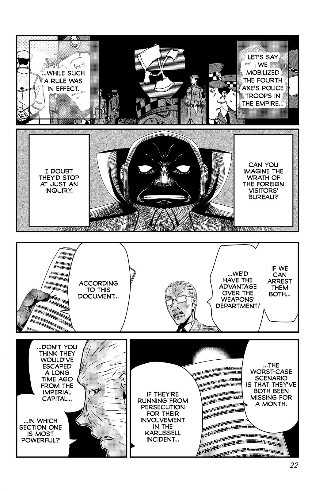 Pumpkin Scissors Chapter 51 page 23 - Chapter 51