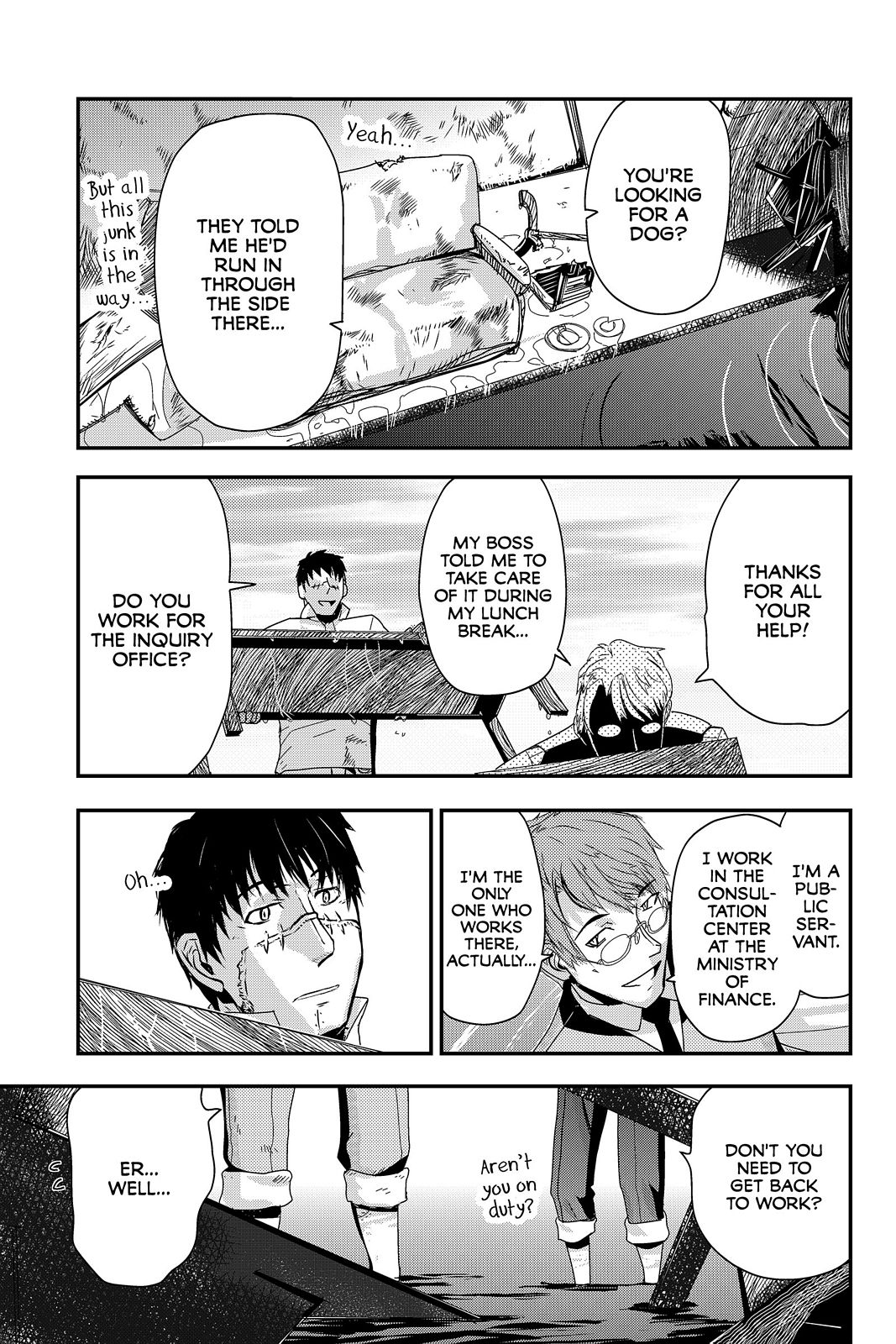Pumpkin Scissors Chapter 51 page 34 - Chapter 51