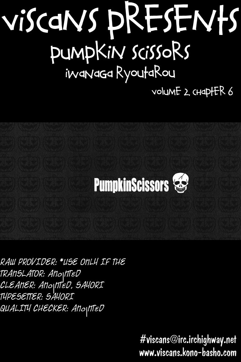 Pumpkin Scissors Chapter 6 page 1 - Chapter 6: Pumpkin Scissors - Scissors