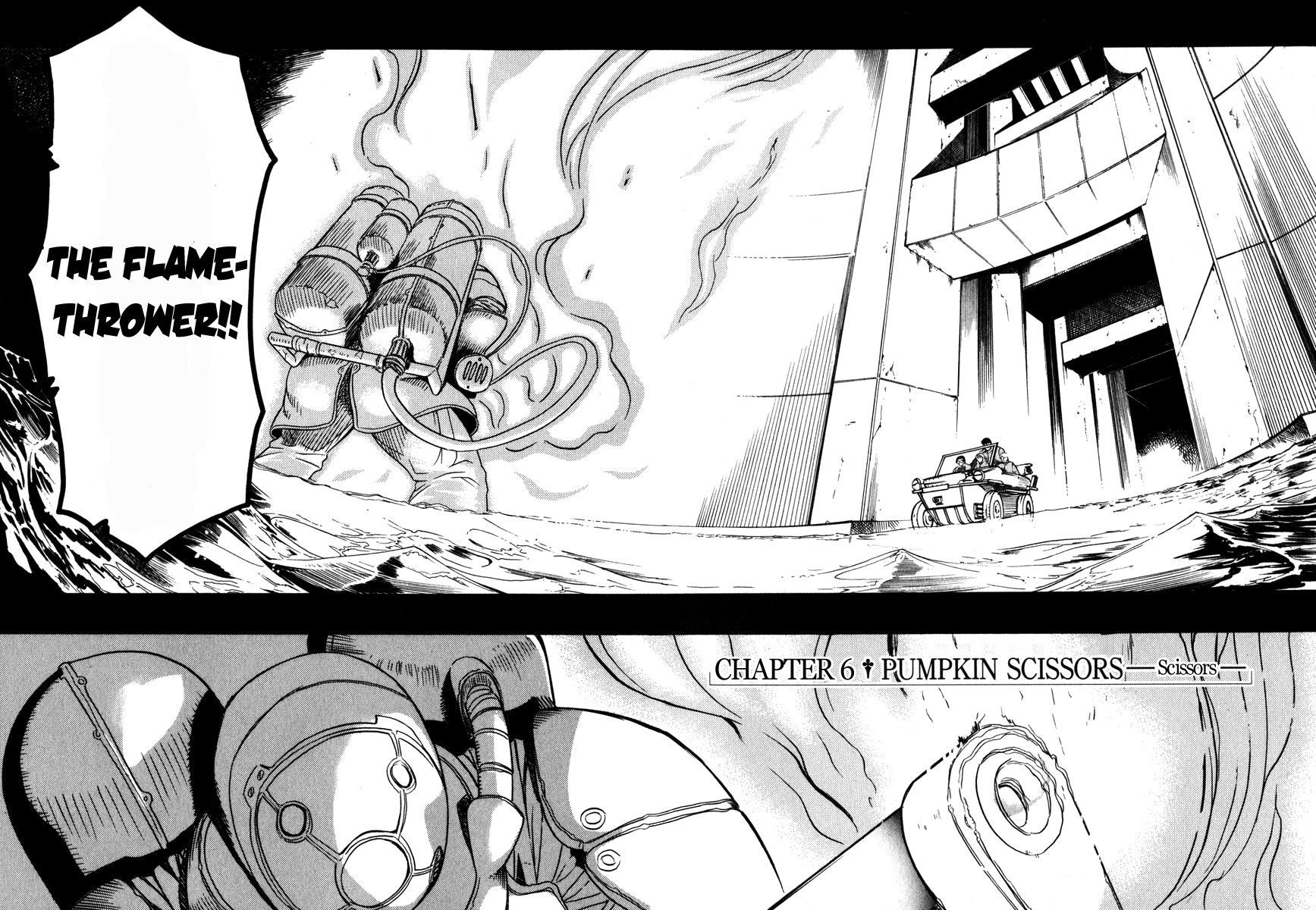 Pumpkin Scissors Chapter 6 page 6 - Chapter 6: Pumpkin Scissors - Scissors
