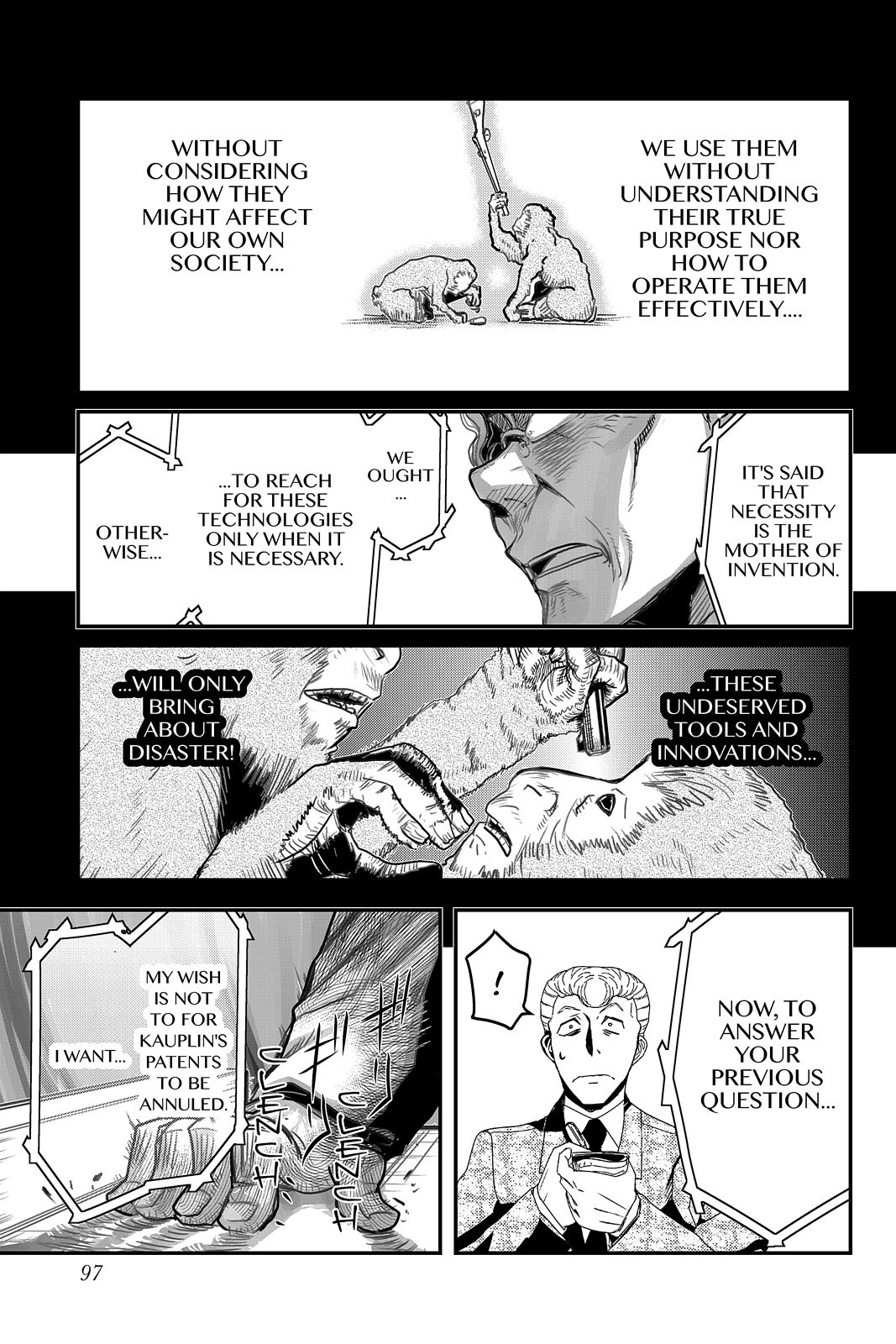 Pumpkin Scissors Chapter 60 page 31 - Chapter 60