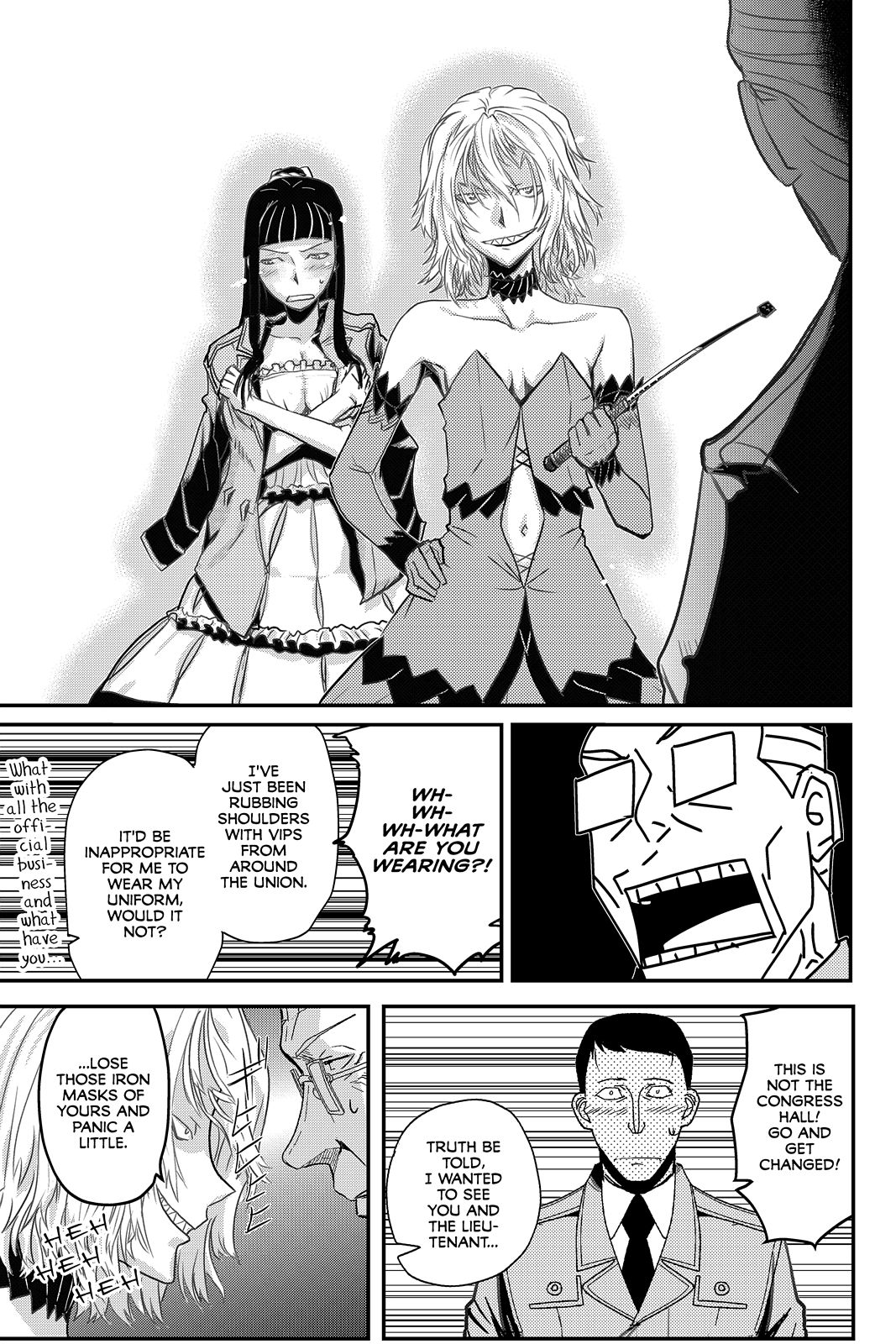 Pumpkin Scissors Chapter 61 page 13 - Chapter 61