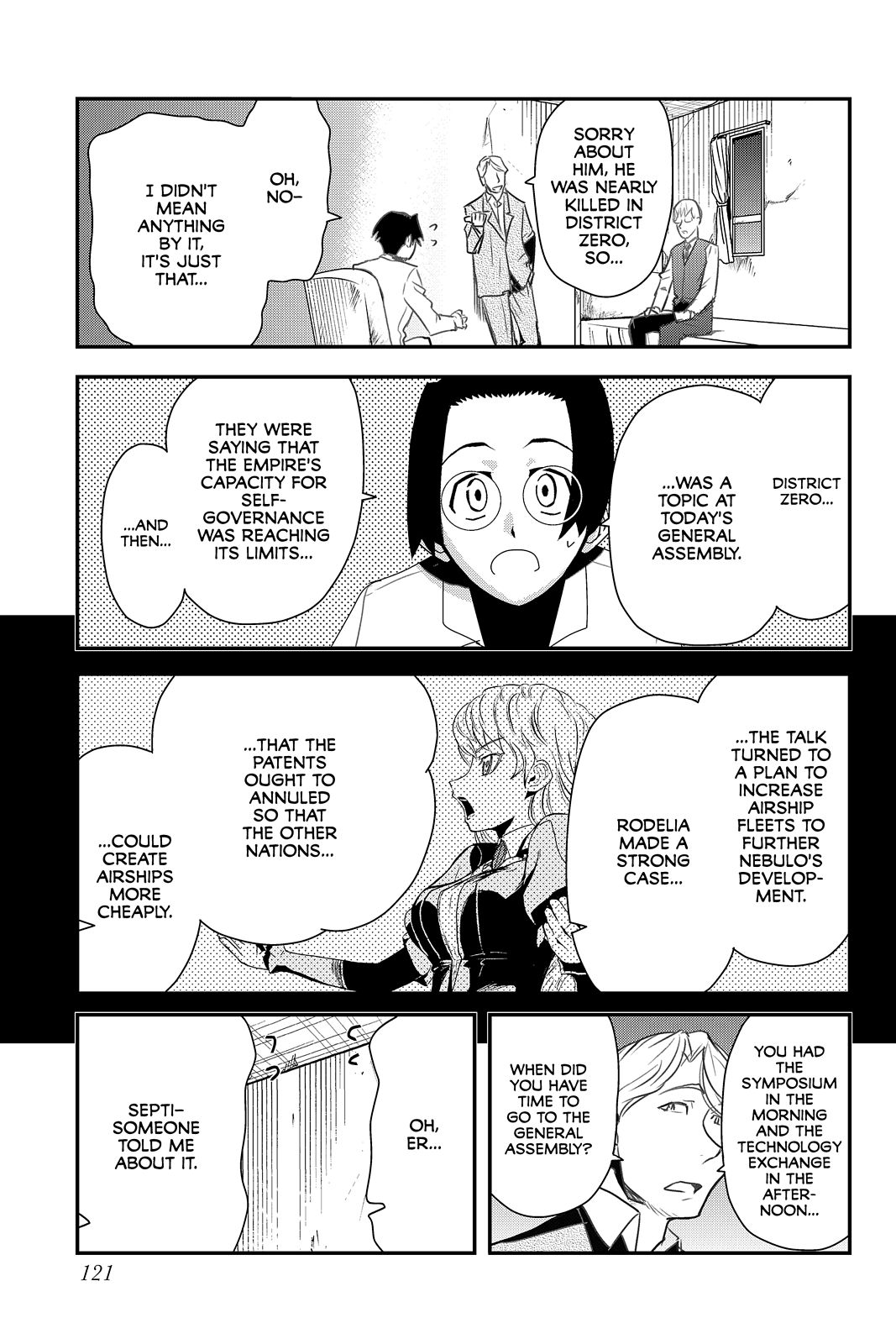 Pumpkin Scissors Chapter 61 page 19 - Chapter 61