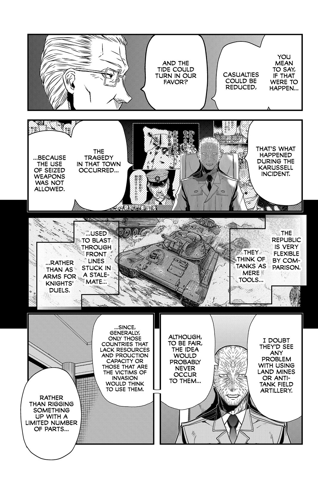 Pumpkin Scissors Chapter 61 page 5 - Chapter 61