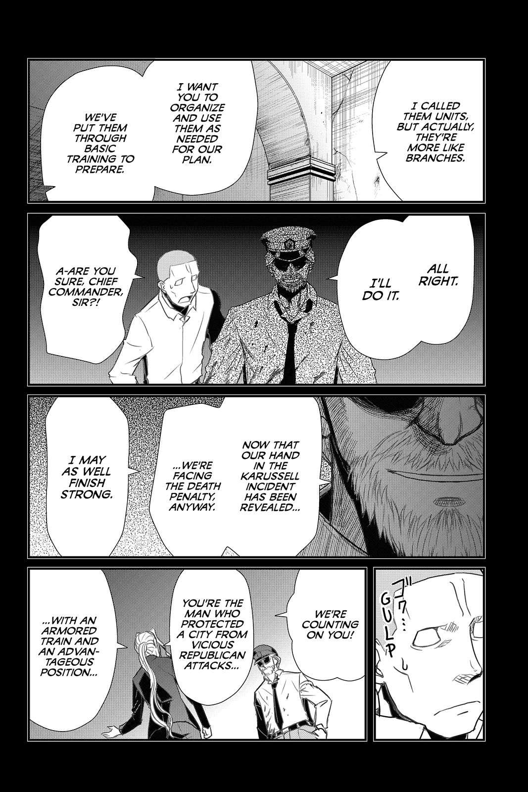 Pumpkin Scissors Chapter 62 page 18 - Chapter 62