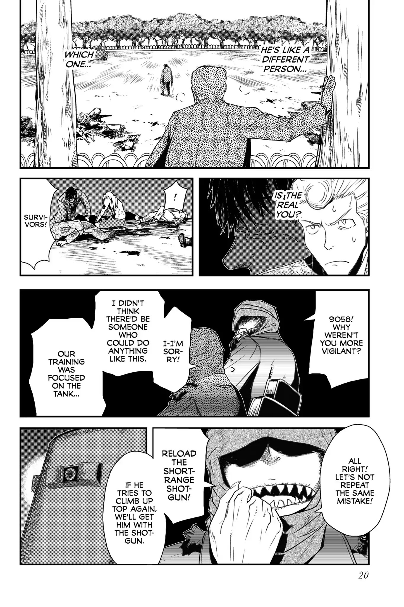 Pumpkin Scissors Chapter 64 page 22 - Chapter 64