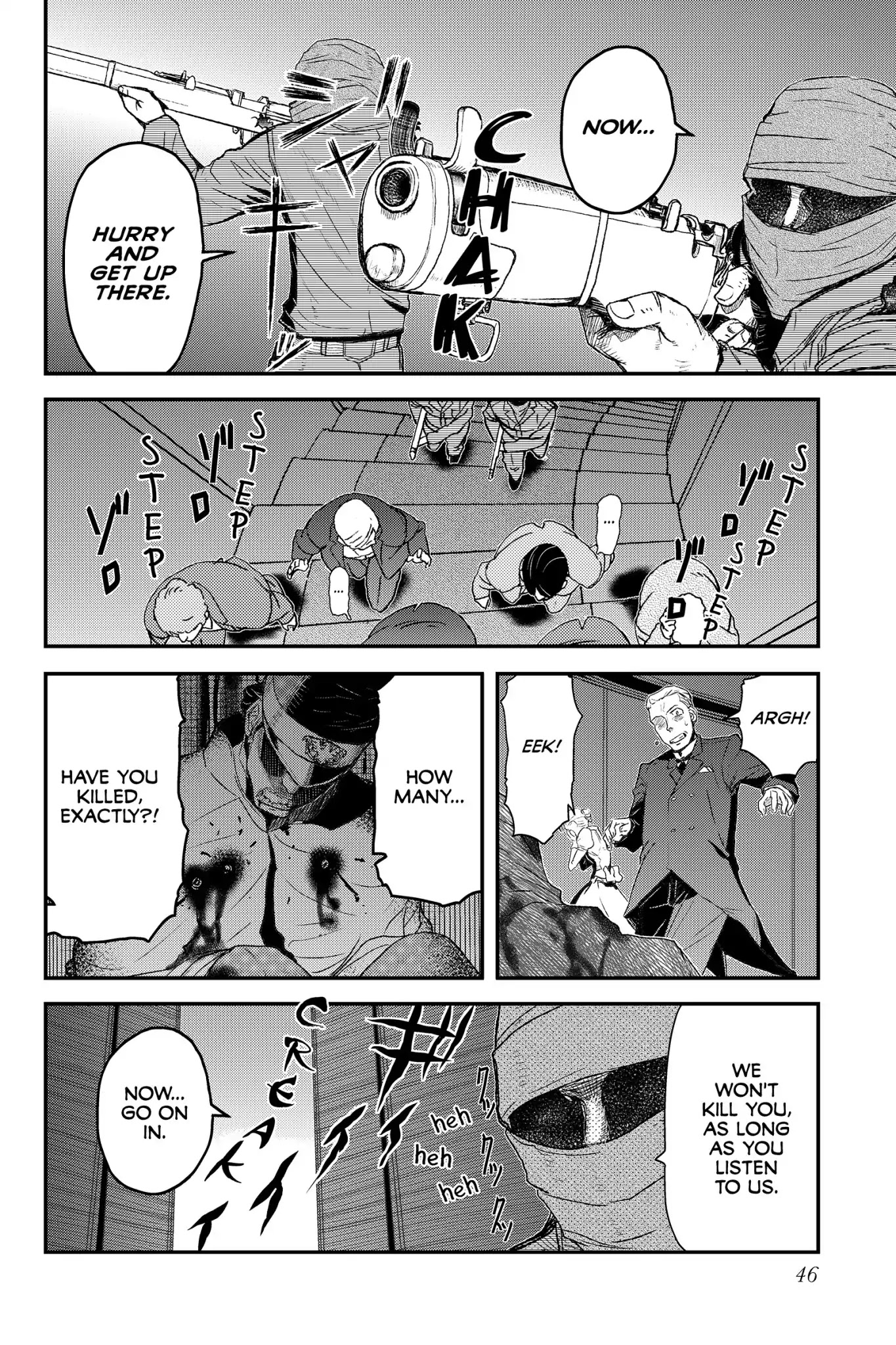 Pumpkin Scissors Chapter 65 page 12 - Chapter 65