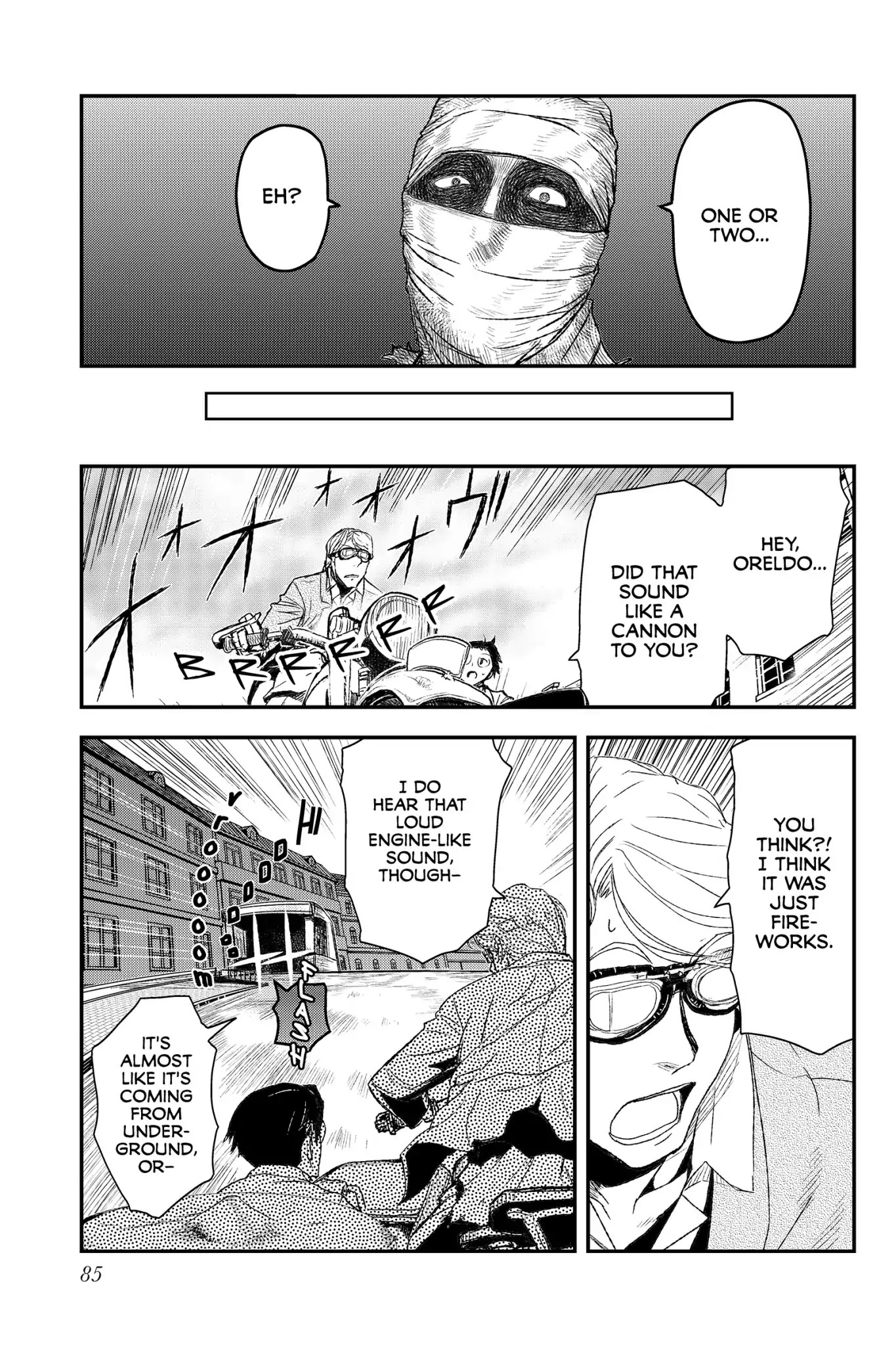 Pumpkin Scissors Chapter 66 page 21 - Chapter 66