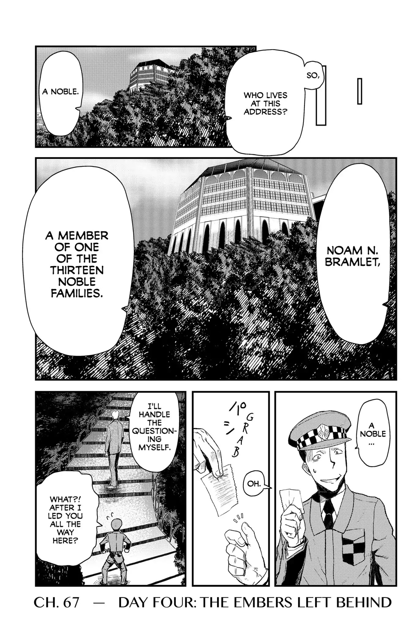 Pumpkin Scissors Chapter 67 page 1 - Chapter 67