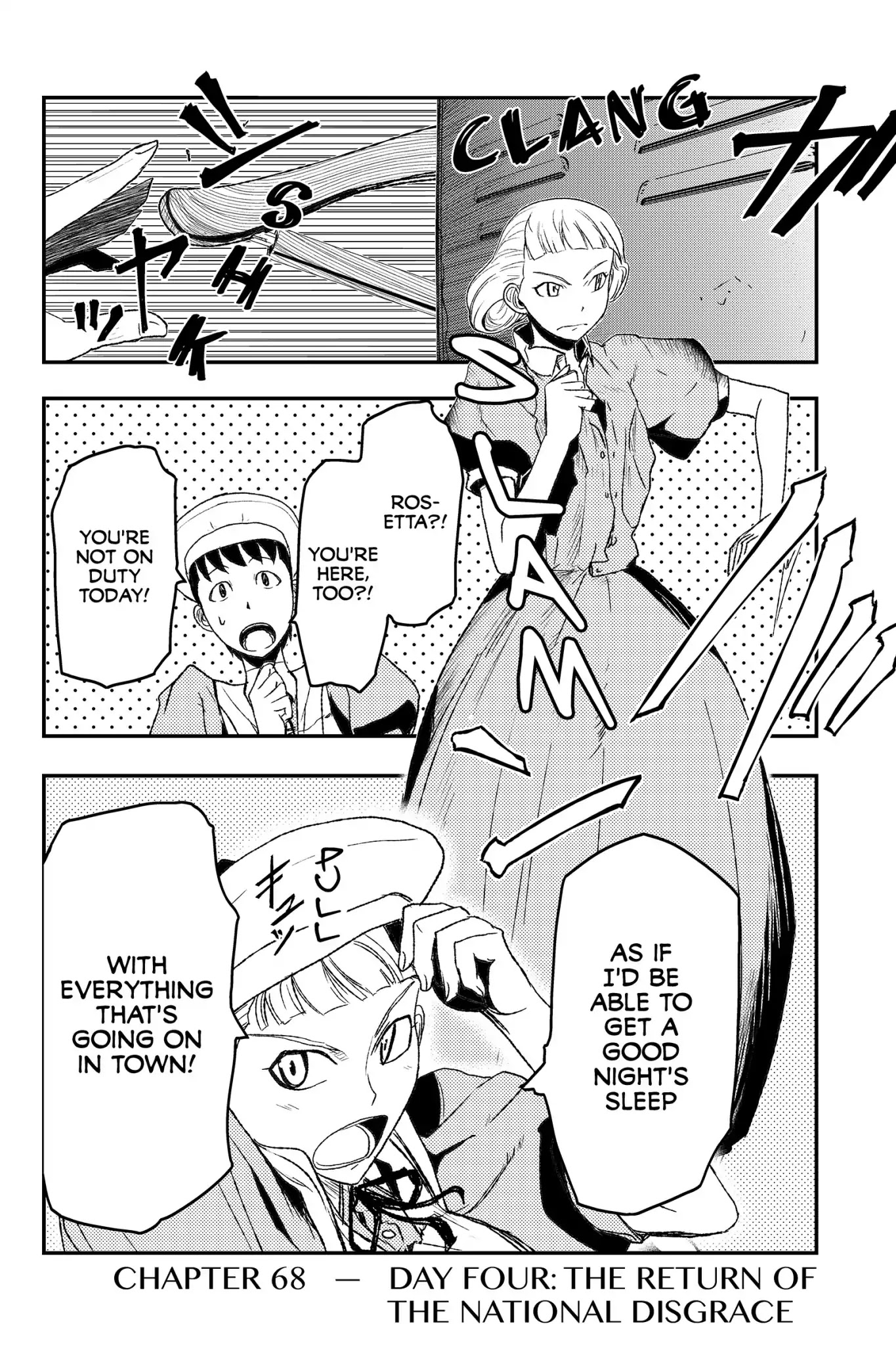 Pumpkin Scissors Chapter 68 page 1 - Chapter 68