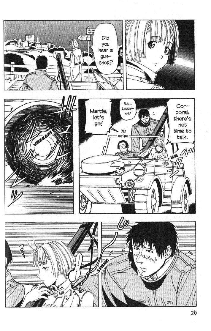 Pumpkin Scissors Chapter 7 page 23 - Chapter 7: Lady with the Scissors