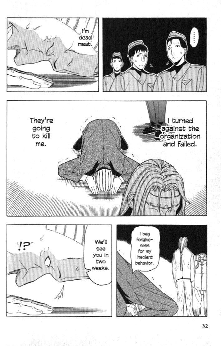 Pumpkin Scissors Chapter 7 page 35 - Chapter 7: Lady with the Scissors