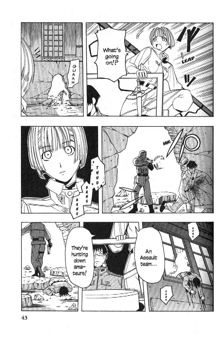 Pumpkin Scissors Chapter 7 page 45 - Chapter 7: Lady with the Scissors