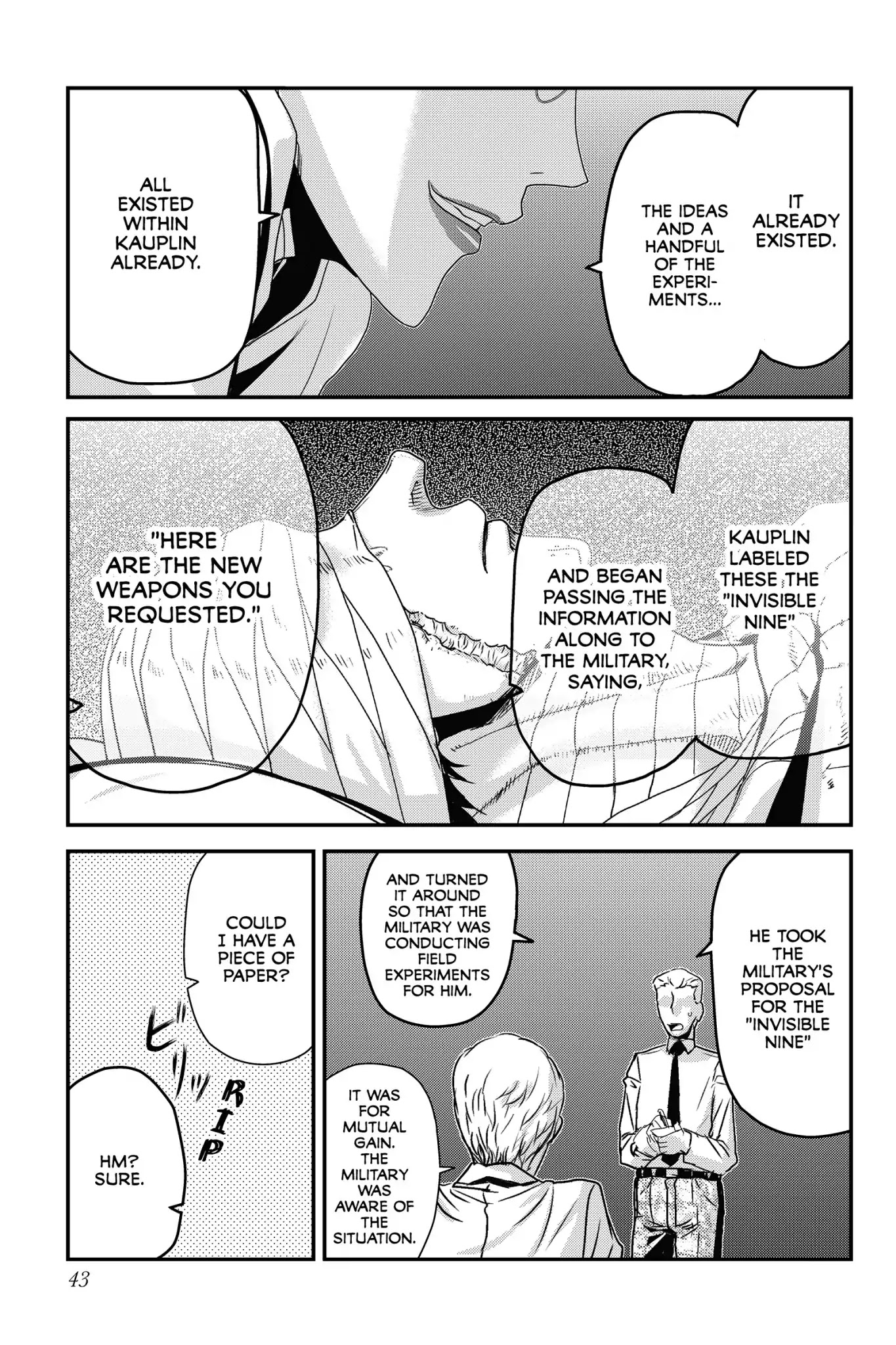 Pumpkin Scissors Chapter 70 page 17 - Chapter 70