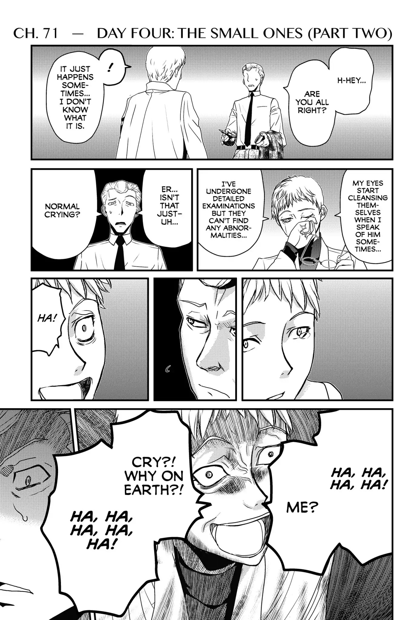 Pumpkin Scissors Chapter 71 page 1 - Chapter 71