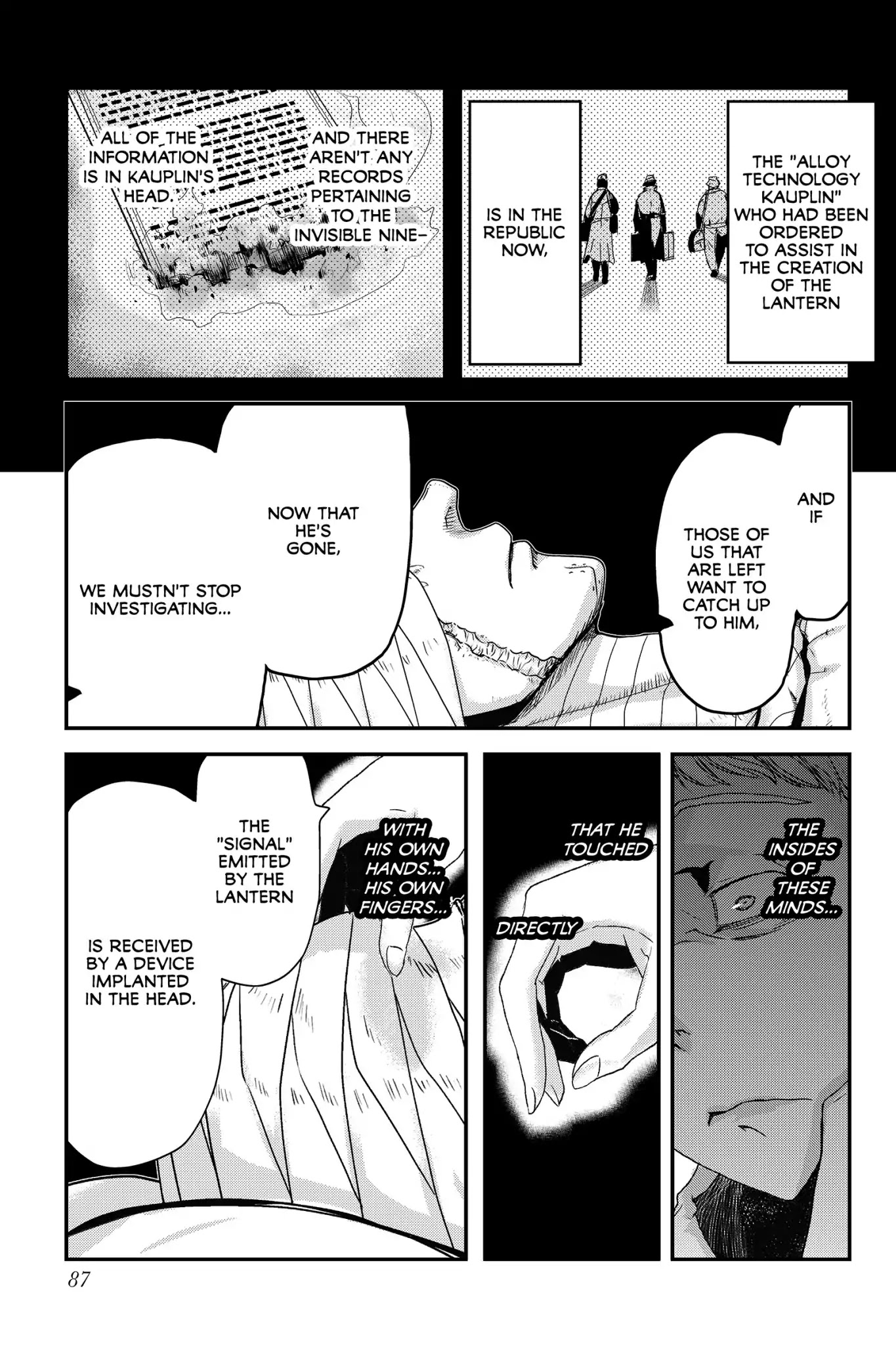 Pumpkin Scissors Chapter 71 page 39 - Chapter 71