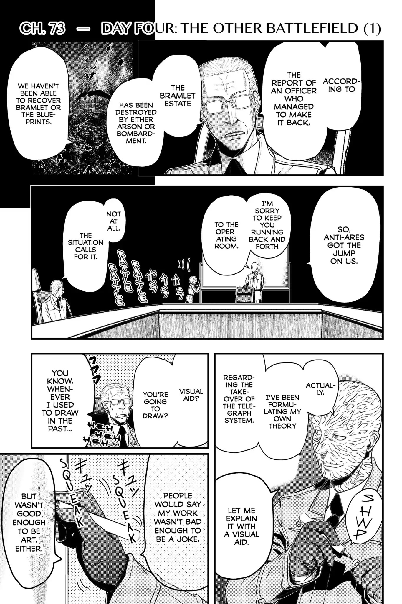 Pumpkin Scissors Chapter 73 page 1 - Chapter 73