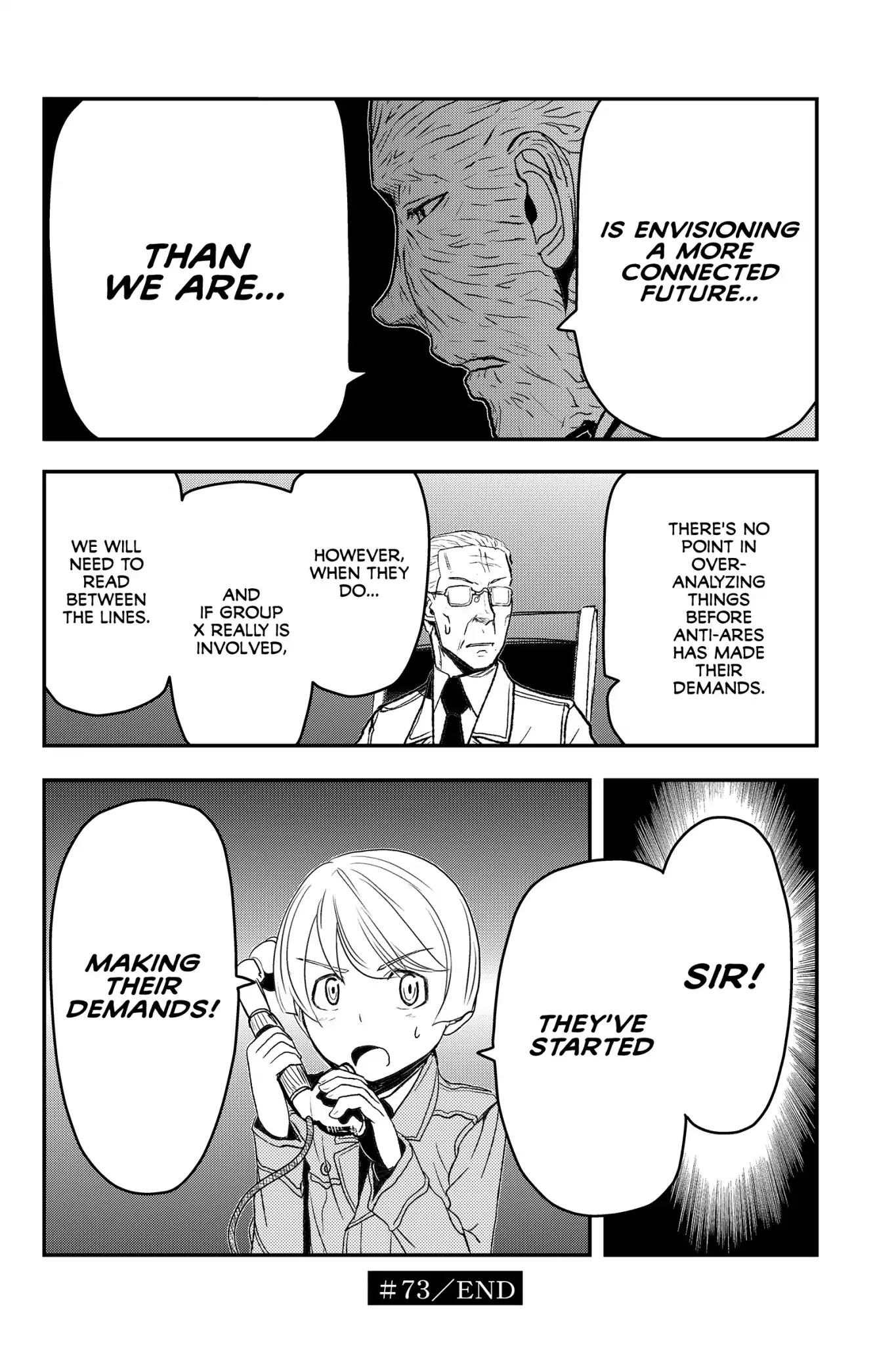 Pumpkin Scissors Chapter 73 page 12 - Chapter 73