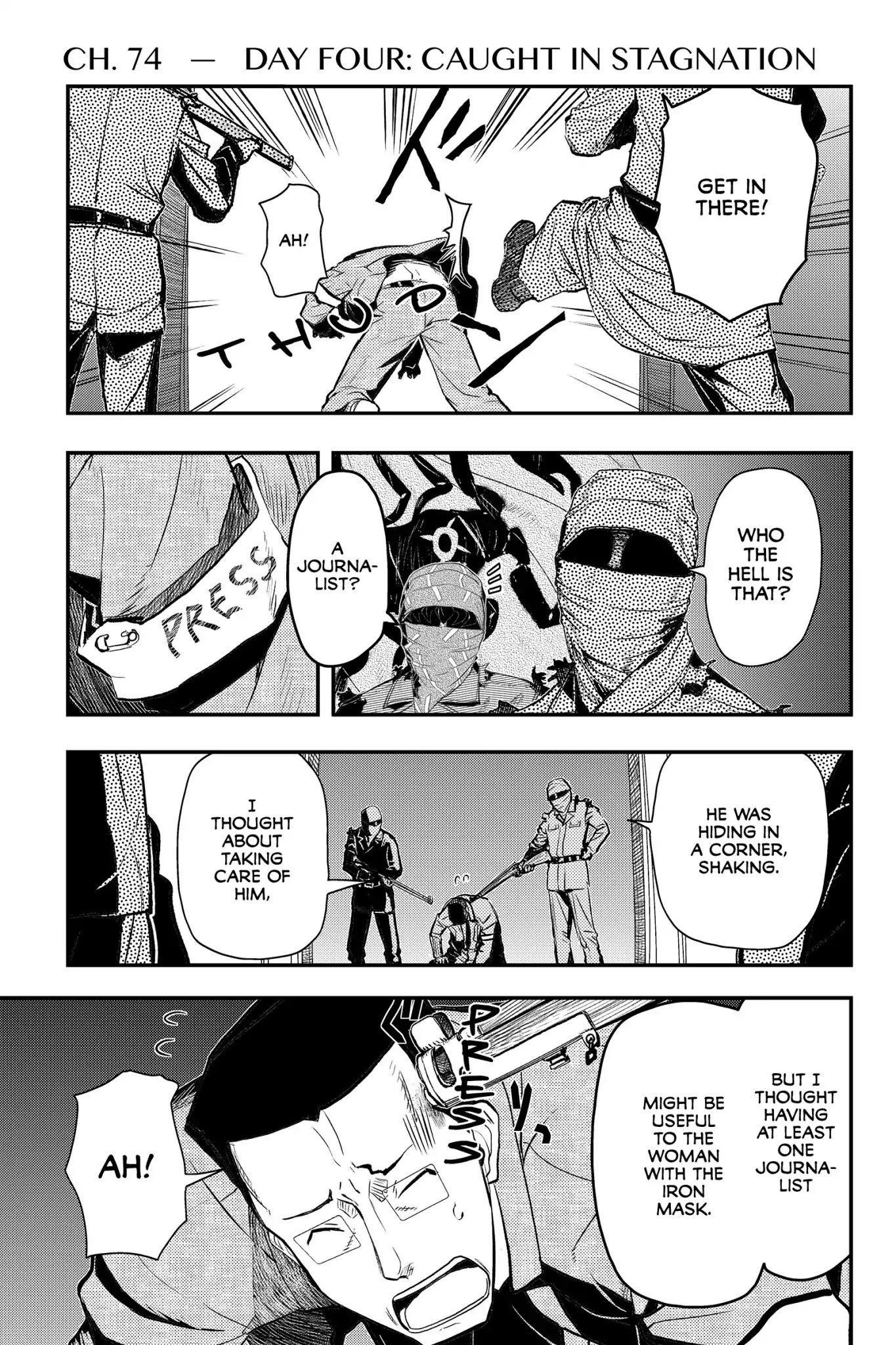 Pumpkin Scissors Chapter 74 page 1 - Chapter 74