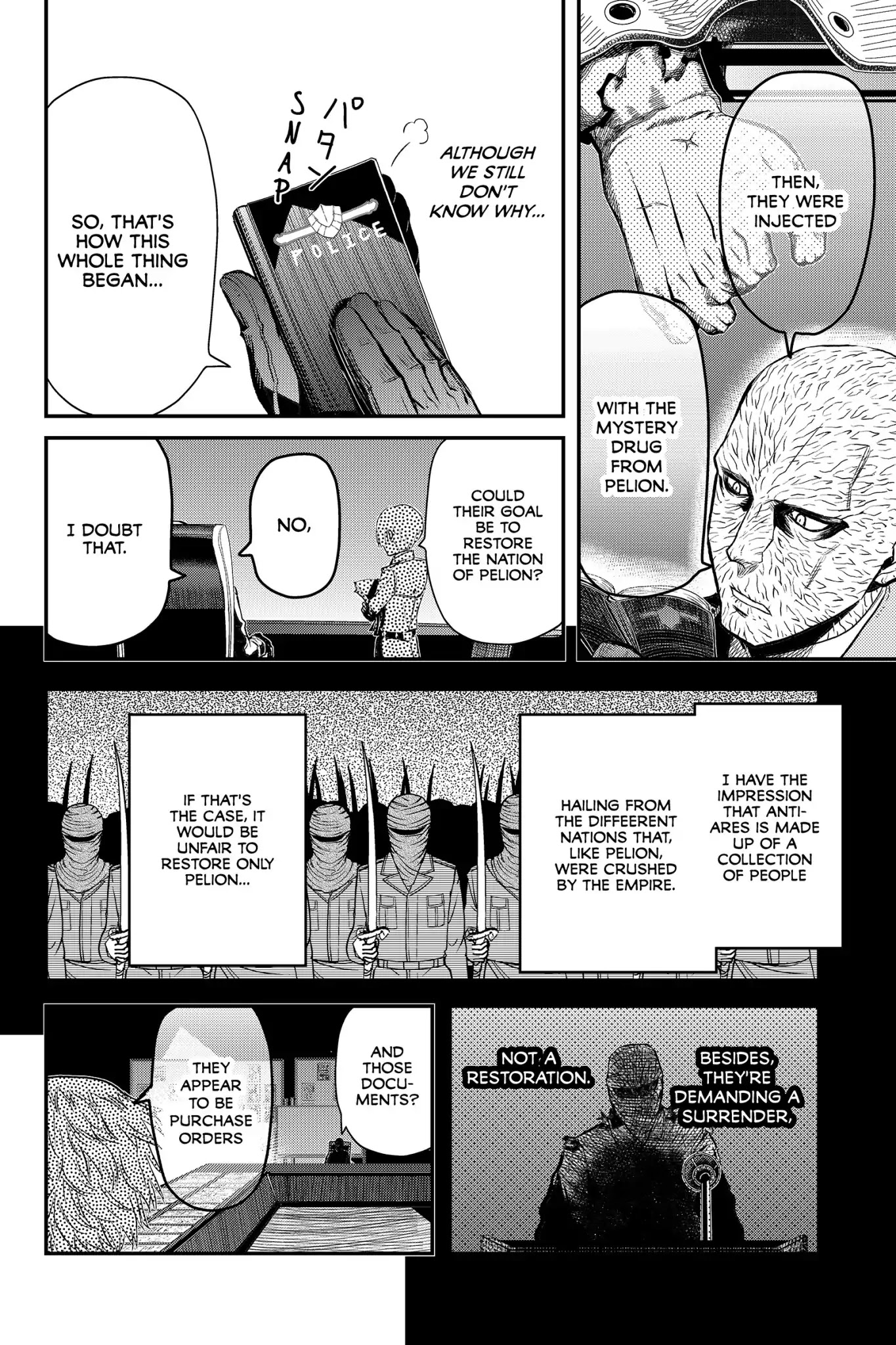 Pumpkin Scissors Chapter 75 page 14 - Chapter 75