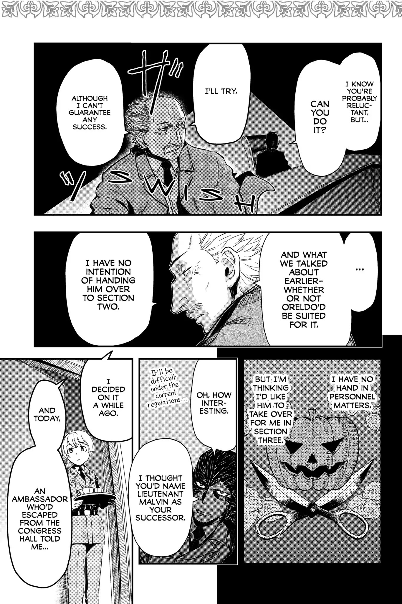 Pumpkin Scissors Chapter 75 page 33 - Chapter 75
