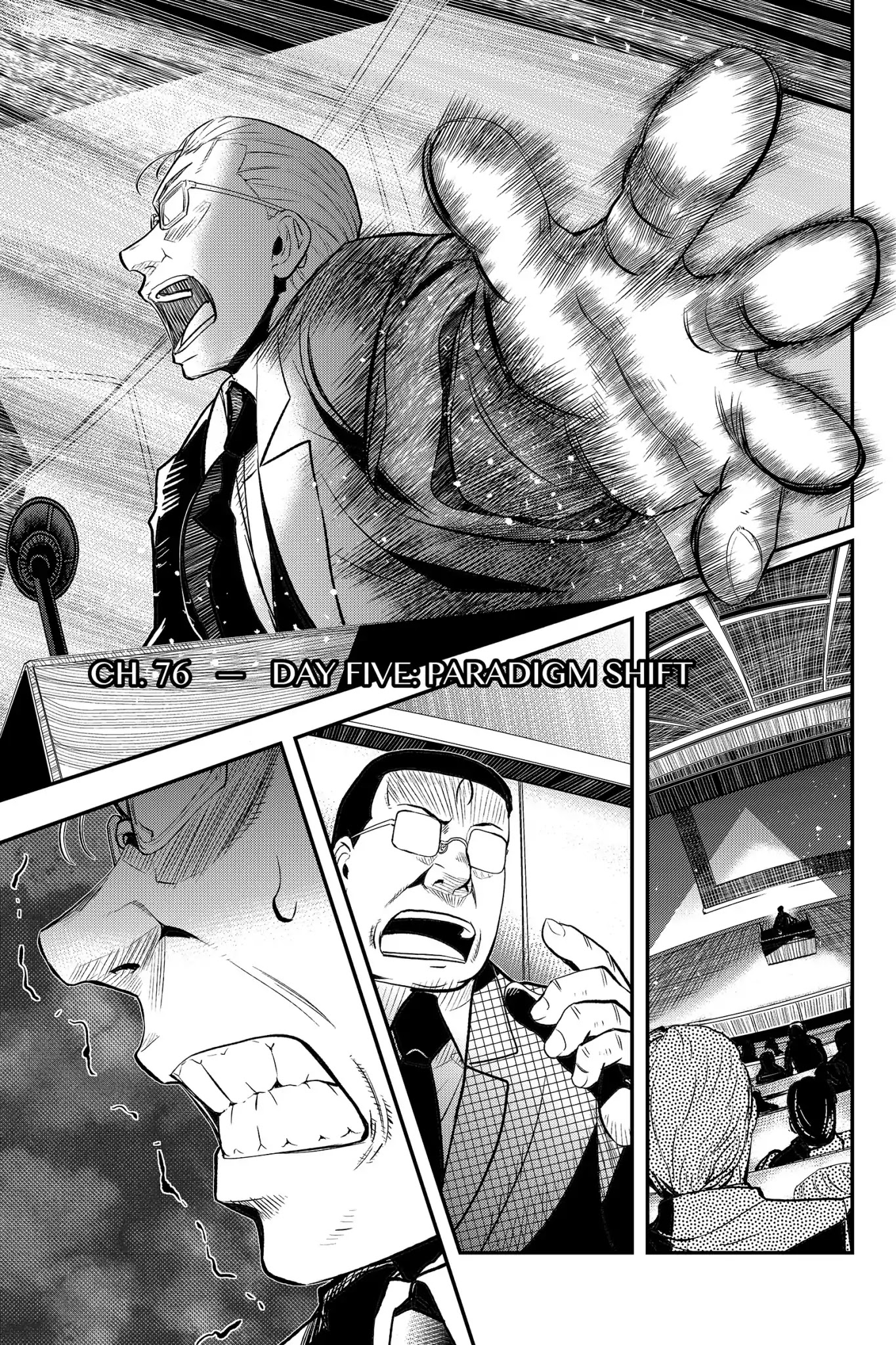 Pumpkin Scissors Chapter 76 page 1 - Chapter 76