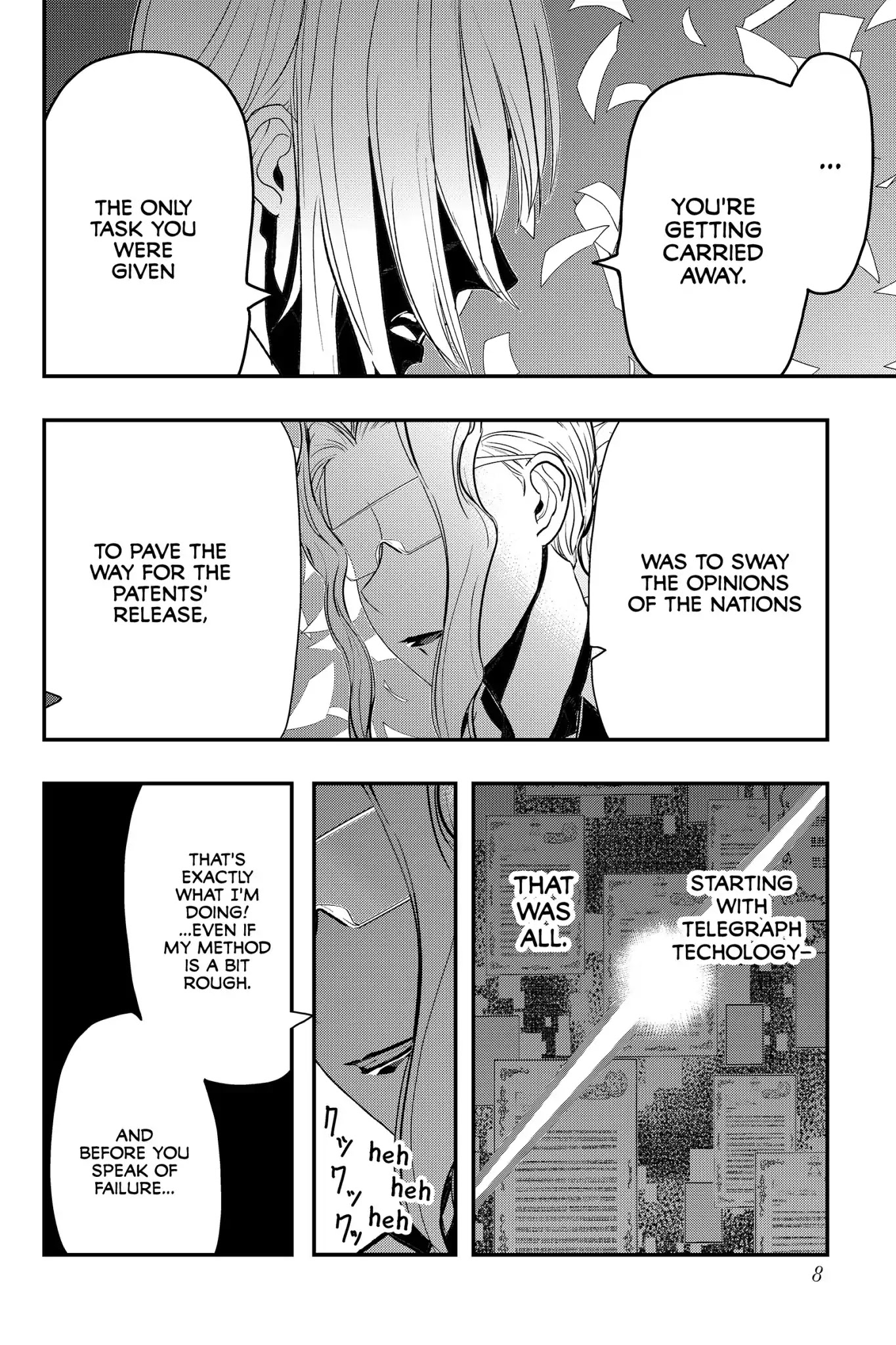 Pumpkin Scissors Chapter 77 page 10 - Chapter 77