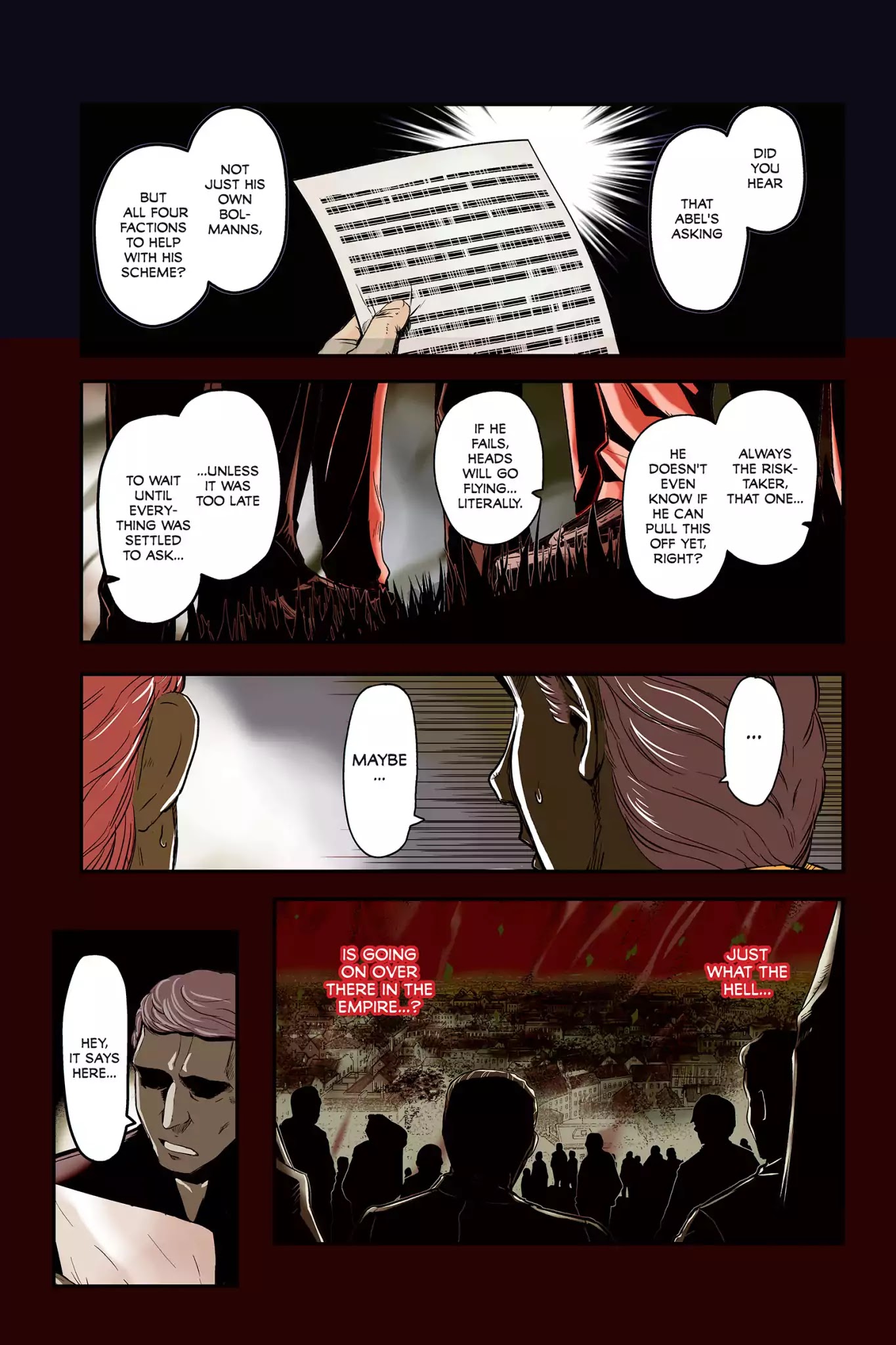Pumpkin Scissors Chapter 77 page 5 - Chapter 77