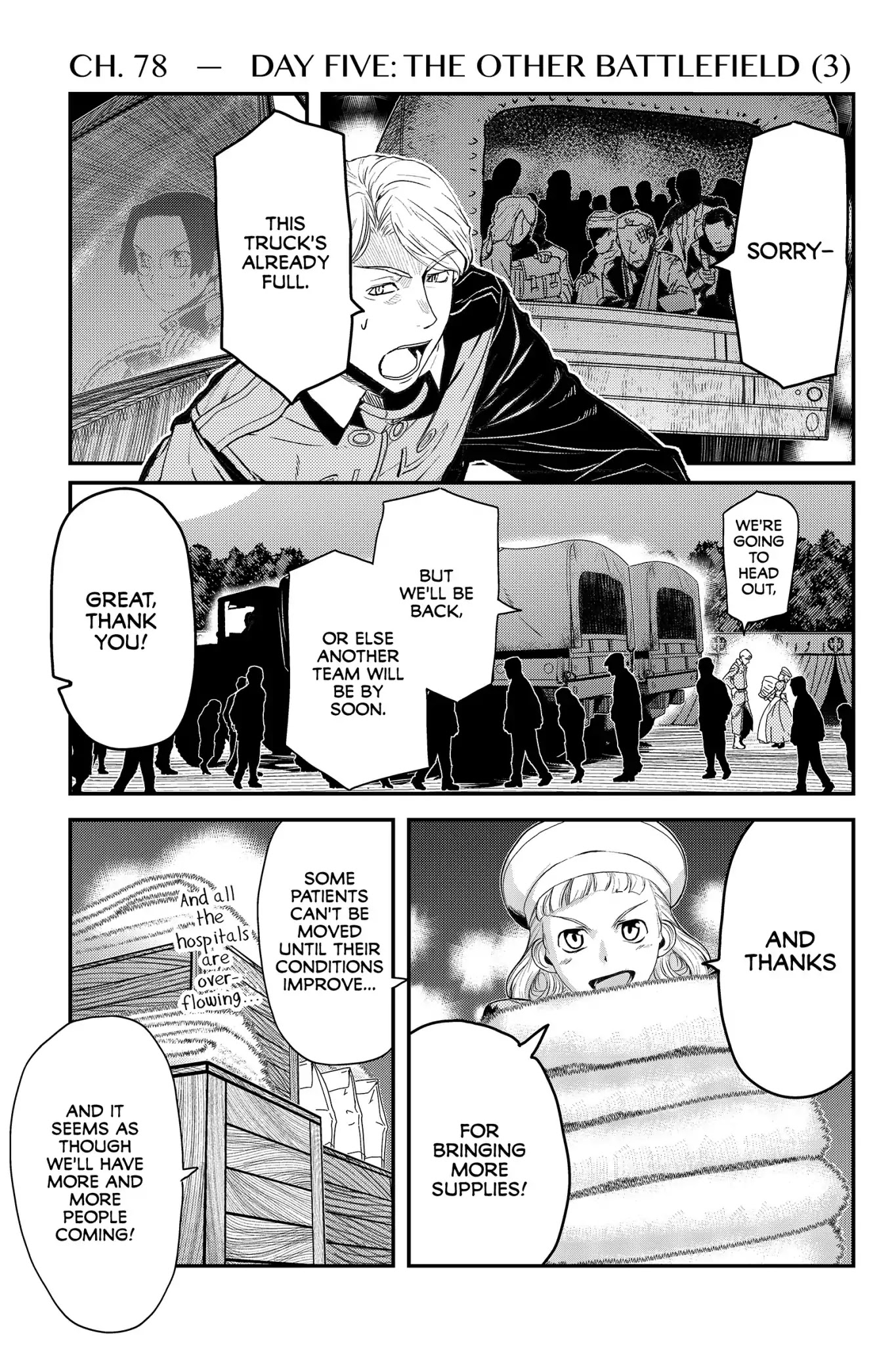 Pumpkin Scissors Chapter 78 page 1 - Chapter 78