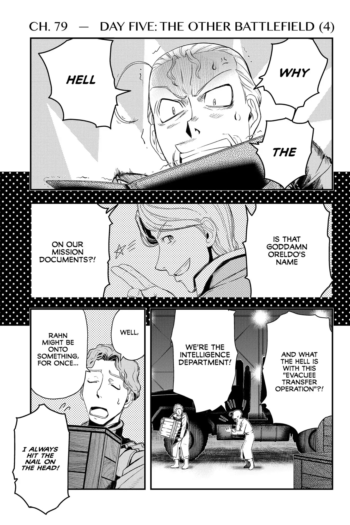 Pumpkin Scissors Chapter 79 page 1 - Chapter 79