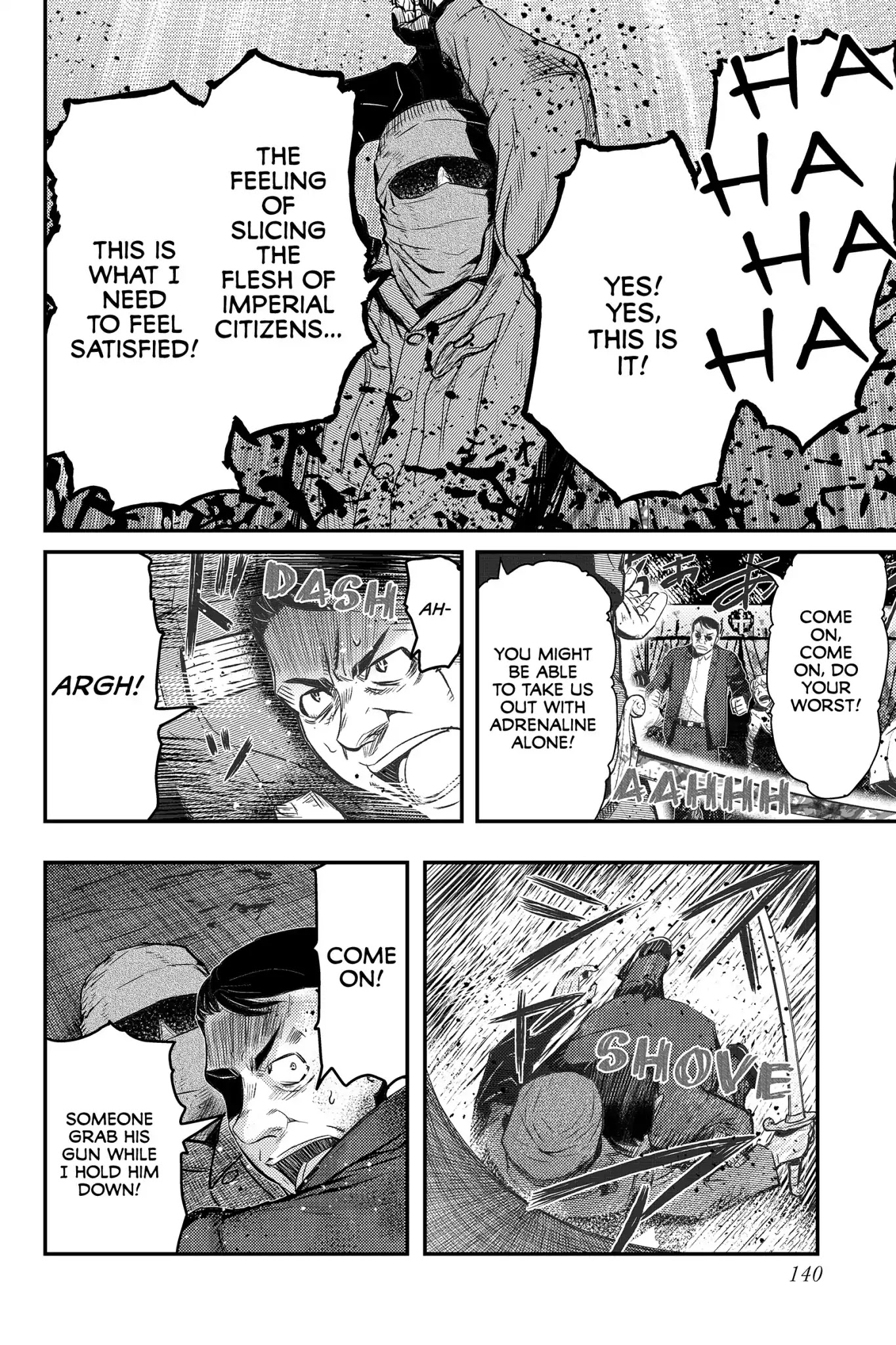 Pumpkin Scissors Chapter 81 page 12 - Chapter 81