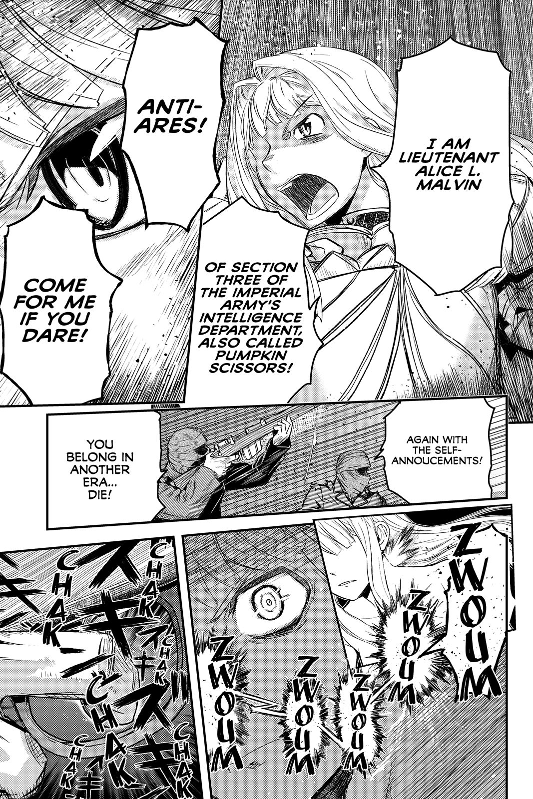 Pumpkin Scissors Chapter 83 page 18 - Chapter 83