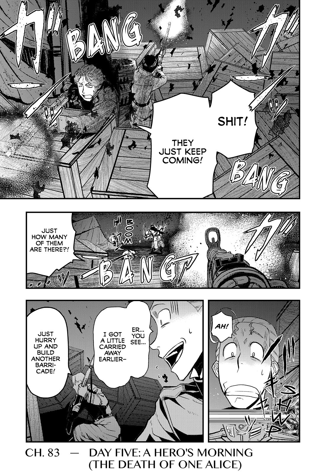 Pumpkin Scissors Chapter 83 page 3 - Chapter 83
